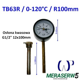 TB63R/0-120/R100 osłona kwasowa